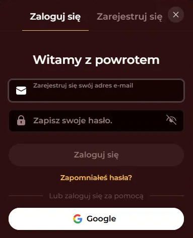 Logowanie do panelu użytkownika